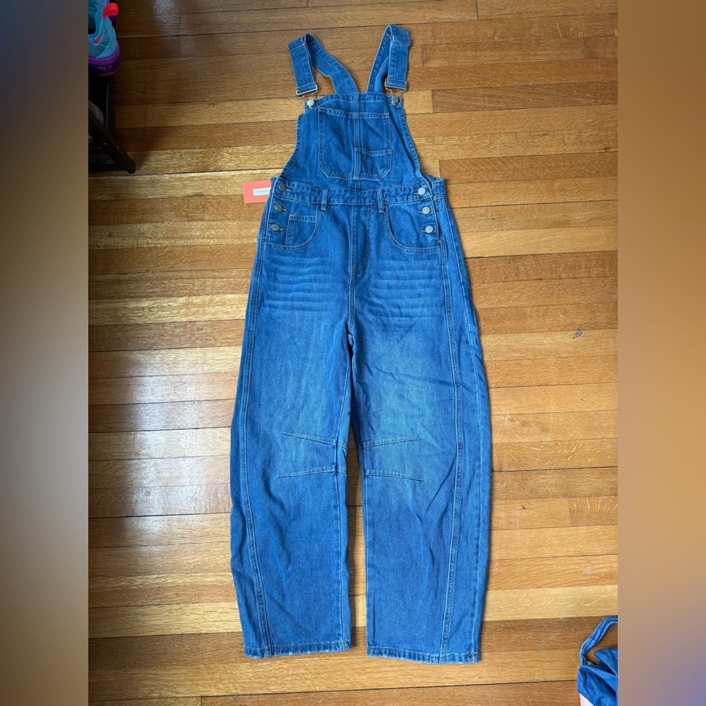 Blue Denim Overalls
